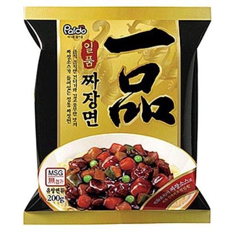 今月までオープンセール 一品ジャジャン麺 200ｇ4個パック 美味しい韓国本場麺