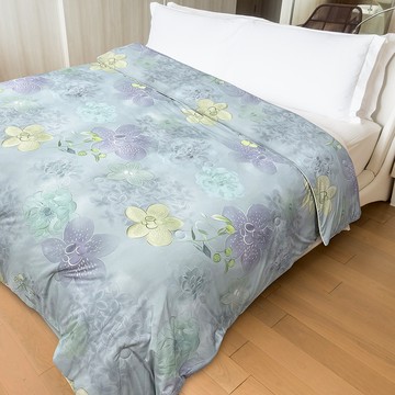 【多利寶寢具】Indian_冰冰涼感紗冷氣夏被/涼被-花烟漫舞