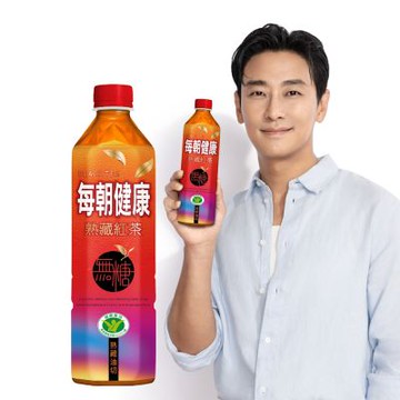 每朝健康 無糖紅茶(650mlx4入)