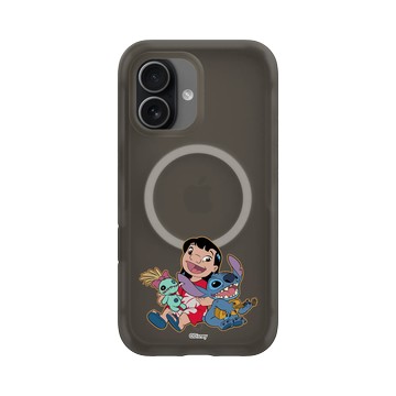 iPhone 17 AirX 本質黑 - 迪士尼-史迪奇 Disney Stitch - 經典系列-Ohana是家人