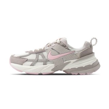 Nike V2K Run 女鞋 米灰粉色復古 休閒 網布 透氣 麂皮 運動 休閒鞋 HV5997-161