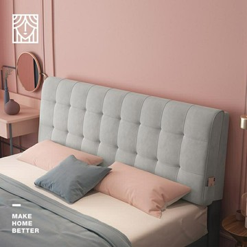 床頭靠墊軟包床頭板大靠背墊床頭罩榻榻米現代簡約可拆洗