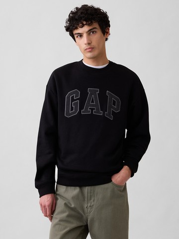 成人寬鬆Gap Logo大學T