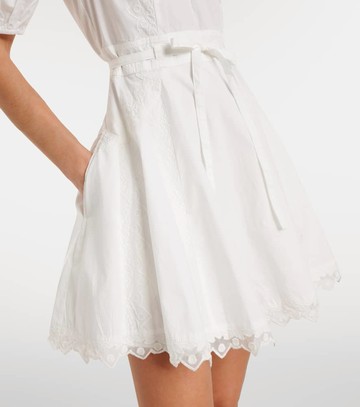 Ulla Johnson Camila embroidered cotton minidress