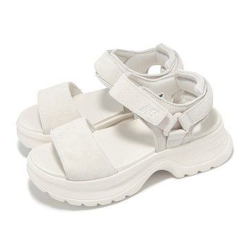 [ACS] New Balance NB 涼鞋 258 女鞋 米白 奶茶色 厚底 絨面革 休閒鞋 SWAFSHB1-B