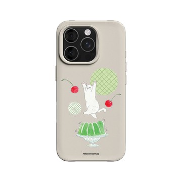 iPhone 16 Pro SolidX 貝殼灰 - TOCOROCOMUGI - 哈密呱果凍貓