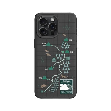 iPhone 15 Pro Max SolidX 黑 - Nature Explorers 自然探索指南 - 探索指南（夜晚的玉山）