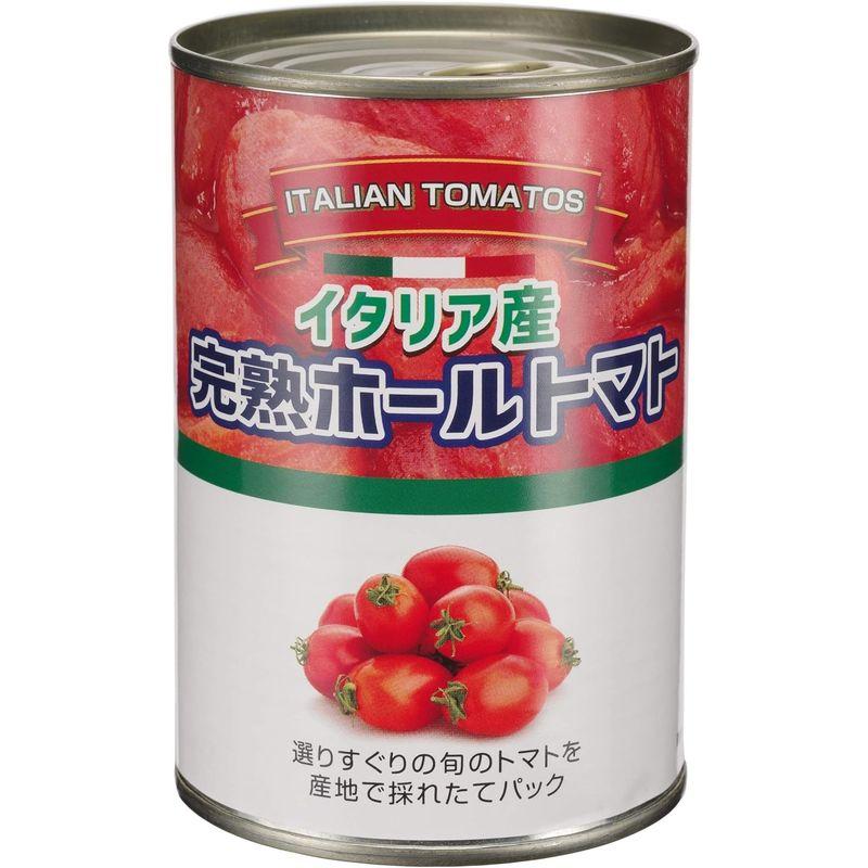 ノルレェイク イタリア産 完熟ホールトマト 400g×24個