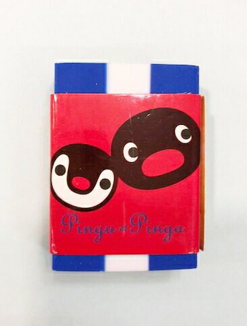 【震撼精品百貨】Pingu 企鵝家族 橡皮擦-深藍#55955 震撼日式精品百貨