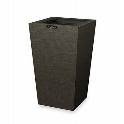 橋本達之助工芸 バスク ダストBOX スクエア M角 「Bosk DUST box Square」 ブラック 7L