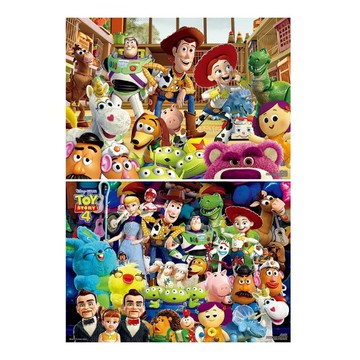 迪士尼Disney 玩具總動員 拼圖(520片)-玩具3/玩具4