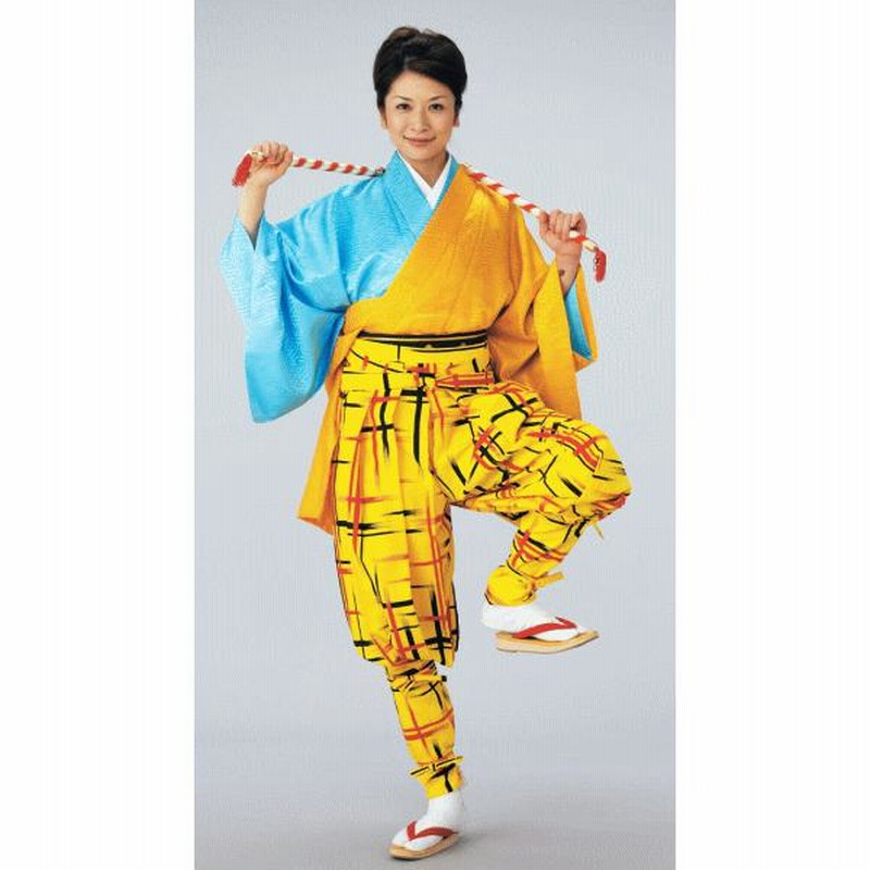 たっつけ袴　角兵衛獅子　日本舞踊　大衆演劇　祭　手古舞 たっつけ袴 袴 黒 ブラック 手古舞衣裳 獅子舞 踊り用 お祭り