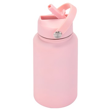 麥果 大容量保溫杯 陶瓷塗層 650ml 顏色隨機 輕巧便攜 保溫保冷  1個