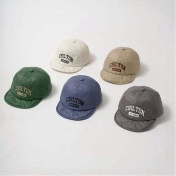 petit main 品牌旗艦店 童裝 絎縫刺繡棒球帽 54cm【BR】【日本直接出貨】