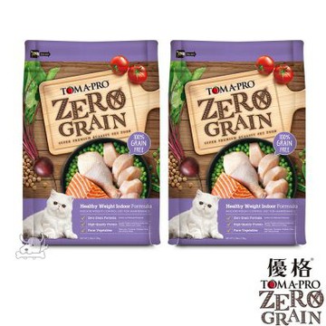 TOMA-PRO 優格 天然零穀食譜 成貓 體重管理配方 2.5磅 2包