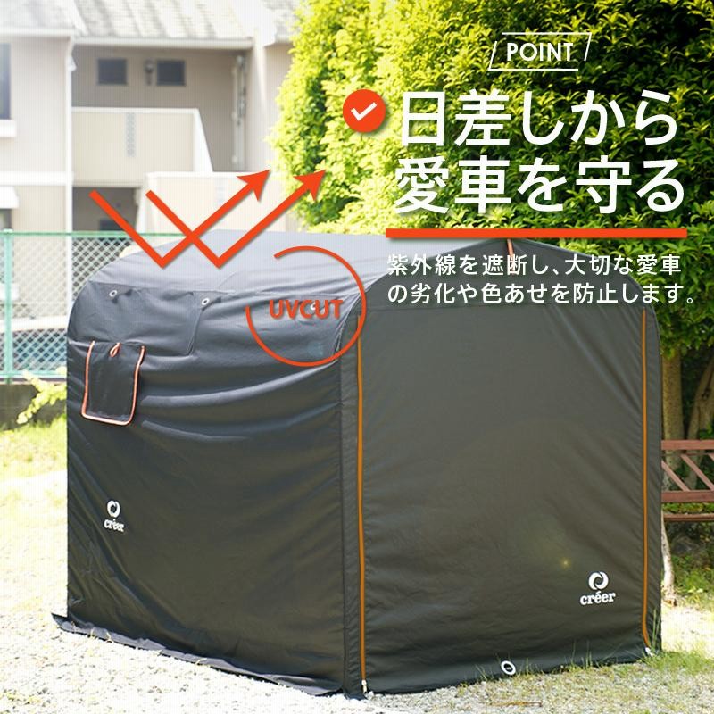 特別クーポン】【Yahoo1位】バイクガレージ Mサイズ 防水 UV