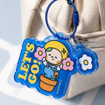 預購 蒾蕗X萌果君的魔法農場 鑰匙圈
