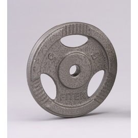 5公斤手抓孔槓片 5KG槓片 5KG槓片 5公斤鑄鐵槓片 舉重/重量訓練【Fitek健身網】