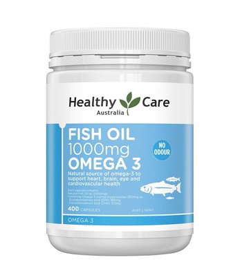澳洲healthy care深海魚油 1000mg 400粒