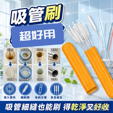 嬰兒吸管刷奶嘴刷吸管家用水杯清潔尼龍奶瓶嬰兒細長杯刷刷子加長 奶嘴刷 水杯刷吸管刷 卡通長柄吸管刷 粗管孔清潔神