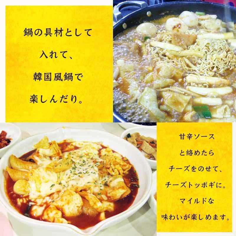 トッポギ 500g 餅 もち 韓国餅 4~5人前 国産米100%使用 韓国食品 韓国料理 ご家庭用 業務用 送料無料 メール便 [トッポギ500g×1 L3] ゆうパケ 即送