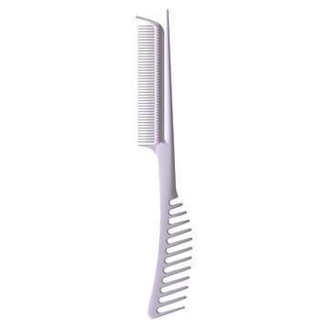 VeSS 3WAY雙頭造型直髮梳 40 x 20 x 220mm 紫色 36g  1支