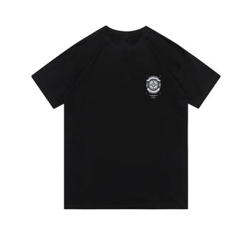 2025夏季新款印花短袖男韓版潮流時尚圓領百搭簡約純棉半袖體恤潮