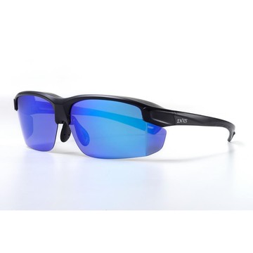 【路達自行車衣百貨】WIND(疾風)兩用偏光運動套鏡-黑藍 ENVIS