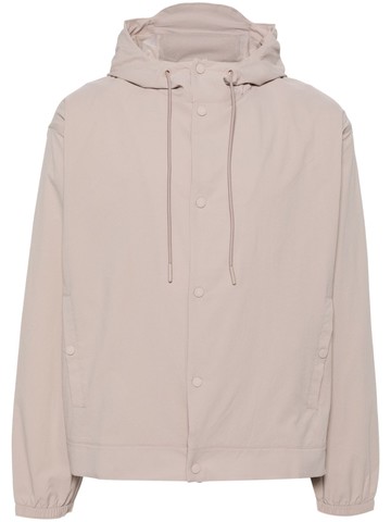 Calvin Klein - hooded windbreaker jacket - men - Polyester - L - Grey