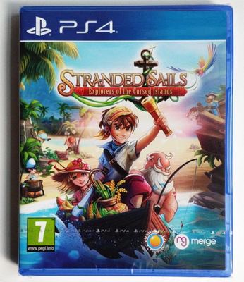 美琪PS4 落難航船 詛咒之島的農場 探險家 Stranded Sails 中文英文