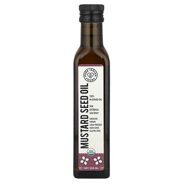 Pure Indian Foods, 有機冷壓初榨芥子油，250 毫升