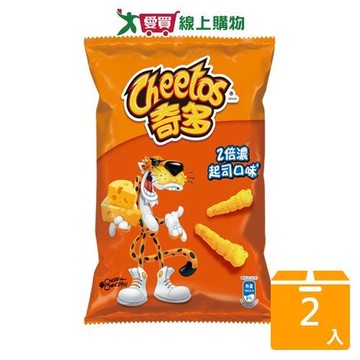 奇多2倍濃起司玉米棒 118G【兩入組】【愛買】