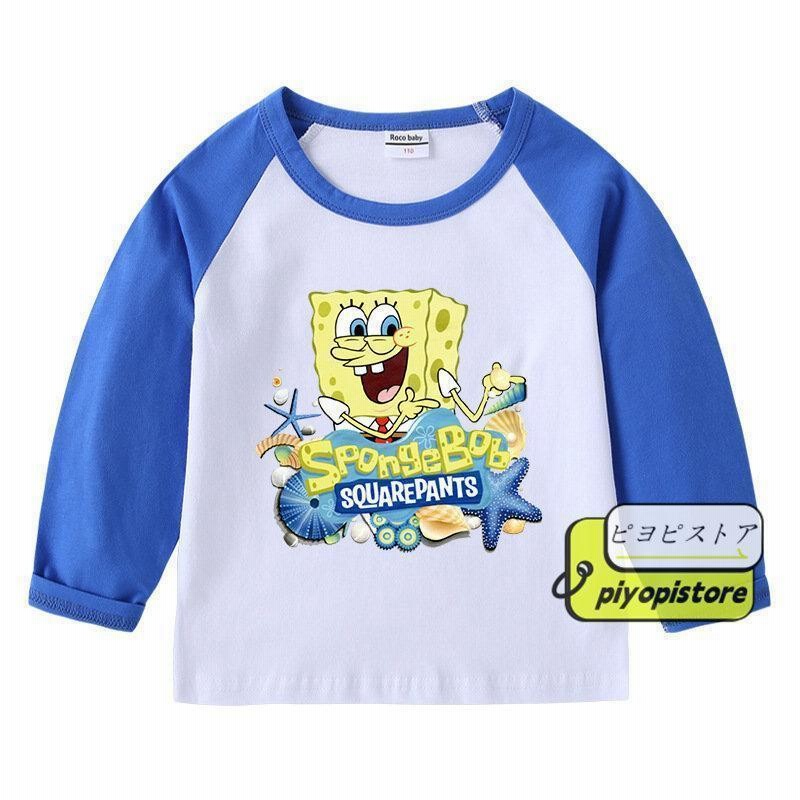 SpongeBob SquarePants 春 秋 服 子供服 スポンジボブ 男の子 女の子
