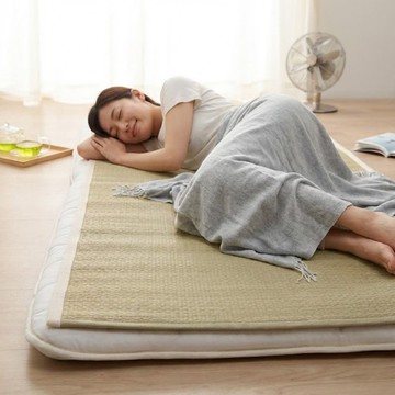 【居家煥新】頂級藺草涼蓆AskDoctors 夏日清爽舒眠好物 輕薄耐用