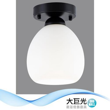 【大巨光】 現代風 E27x1 半吸頂燈-小(BM-51818)