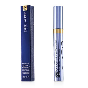 Estee Lauder 雅詩蘭黛 俏翹飛濃密防水睫毛膏Sumptuous Extreme Waterproof Lash Multiplying Volume Mascara - # 01 Extreme Black 8ml/0.27oz-睫毛膏