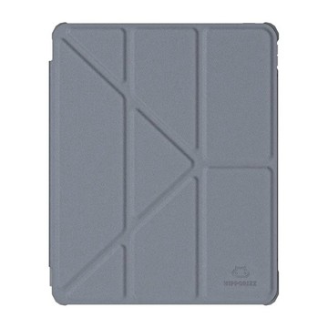iPad Air11 Origo 晶透筆槽防摔殼 深灰