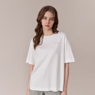 GIORDANO 女裝純棉圓領SUPER TEE - 02 亮白