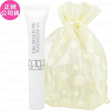 Dior 迪奧 絕對搶眼4D睫毛豐盈底膏 試用品(1ml)旅行袋組(公司貨)