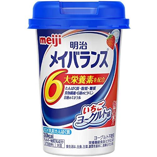 明治 メイバランス Mini いちごヨーグルト味 125ml×12本