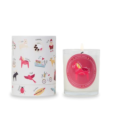 來點瑞典文- 氣泡葡萄酒&香草 Klinta香氛按摩蠟燭(45小時)