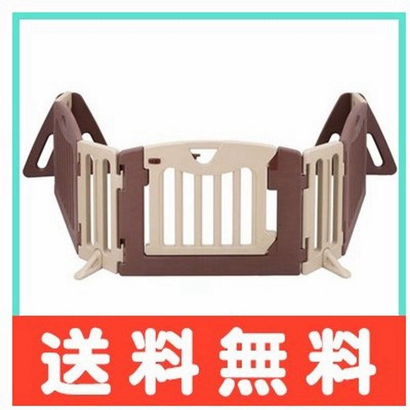 キッズパーテーション ブラウン ベビーゲート ベビーフェンス パーテション 置くだけ テレビ周り 日本育児 通販 Lineポイント最大0 5 Get Lineショッピング
