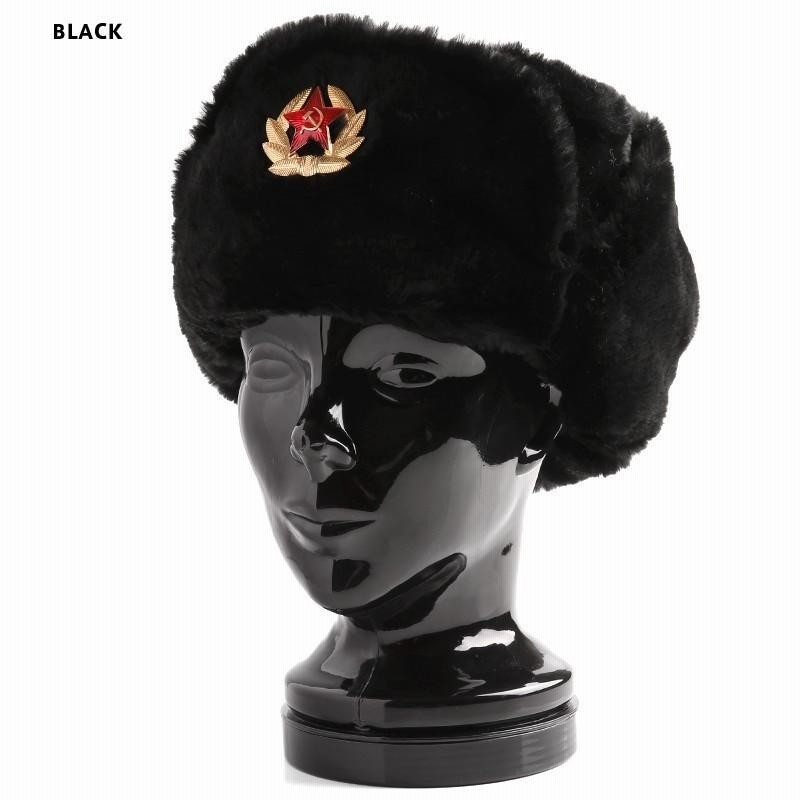 【新品未使用品】ロシア製ヴィンテージ ロシア帽 ウシャンカ タグ付き MILITARY 新品 ロシア軍実物製造工場製 兵用防寒帽（ウシャンカ