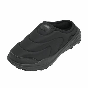Puma 休閒鞋 Hypnotic Clog 男鞋 女鞋 黑 懶人鞋 緩震 保暖