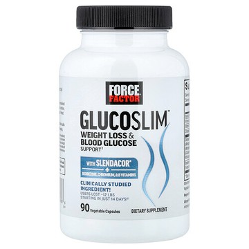 Force Factor, Glucoslim™，輕體和血糖支援，90 粒素食膠囊