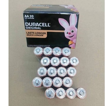 DURACELL 金頂 金霸王 經典鹼性電池 1.5V 3號AA 20入 (吊卡/收縮隨機出貨)