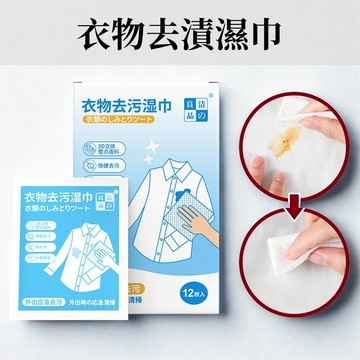 衣物去漬濕紙巾 應急清潔濕巾 去汙漬濕巾 衣服清潔濕巾 去油汙濕巾 清潔濕紙巾 去汙濕巾 隨身濕紙巾 去漬