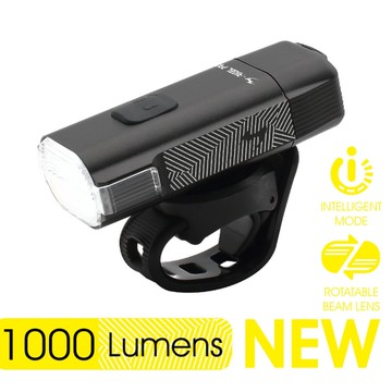 Moon Rigel Pro 1000流明 自行車前燈 TypeC充電 附車手座+ GoPro座 前燈