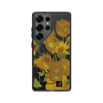 Galaxy S25 Ultra Clear 酷墨灰 - Van Gogh Museum - 向日葵-透明