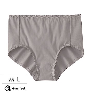 aimerfeel 柔軟羅紋高腰三角褲-194521-MG